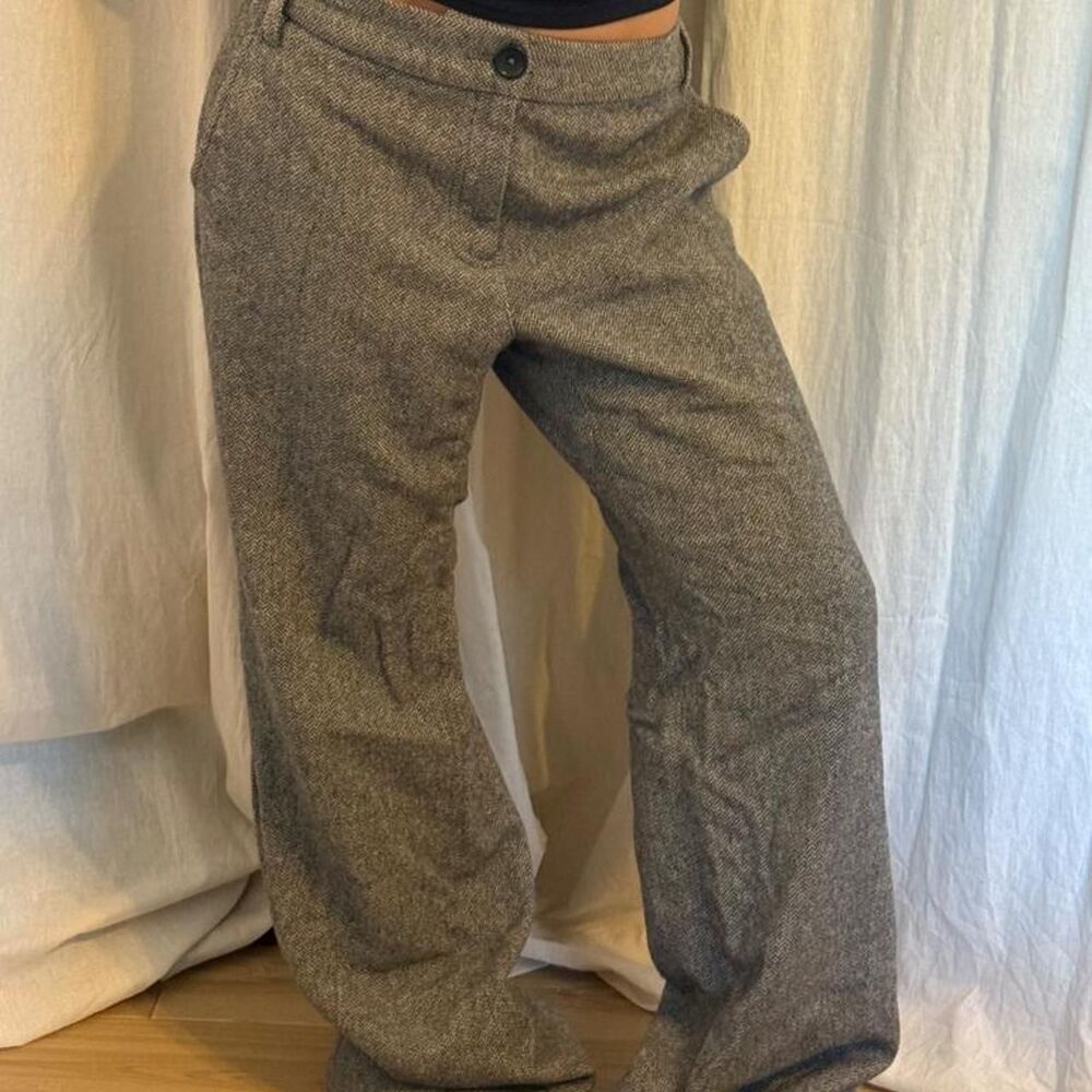 Banana-republic Women's Grey Trousers